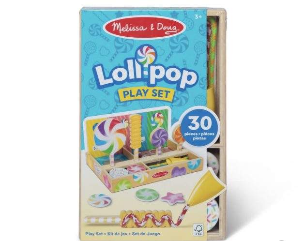 Melissa & Doug Wooden Lollipop Play Set